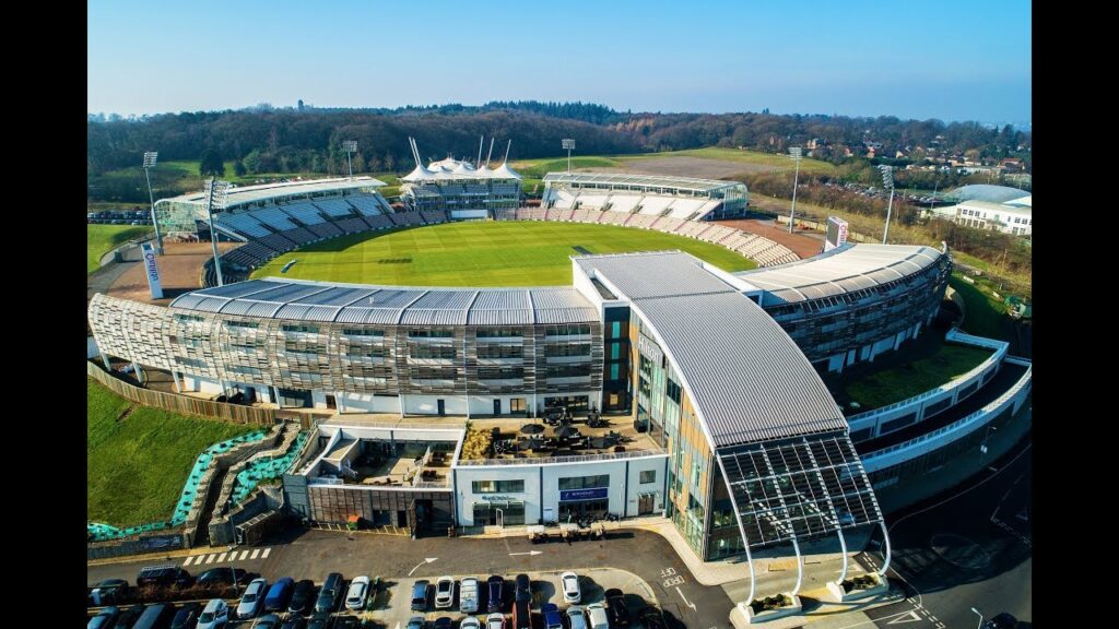 Overhead picture of the Ageas Bowl