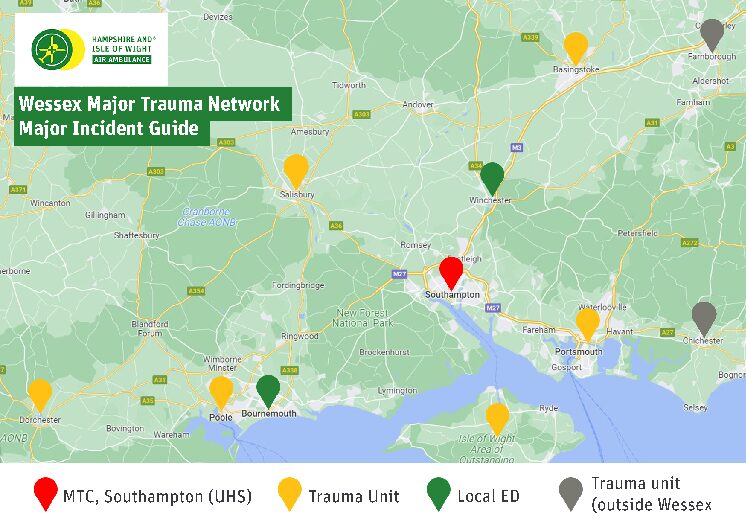 thumbnail of Major Incident Capability Matrix – Wessex Major Trauma Network